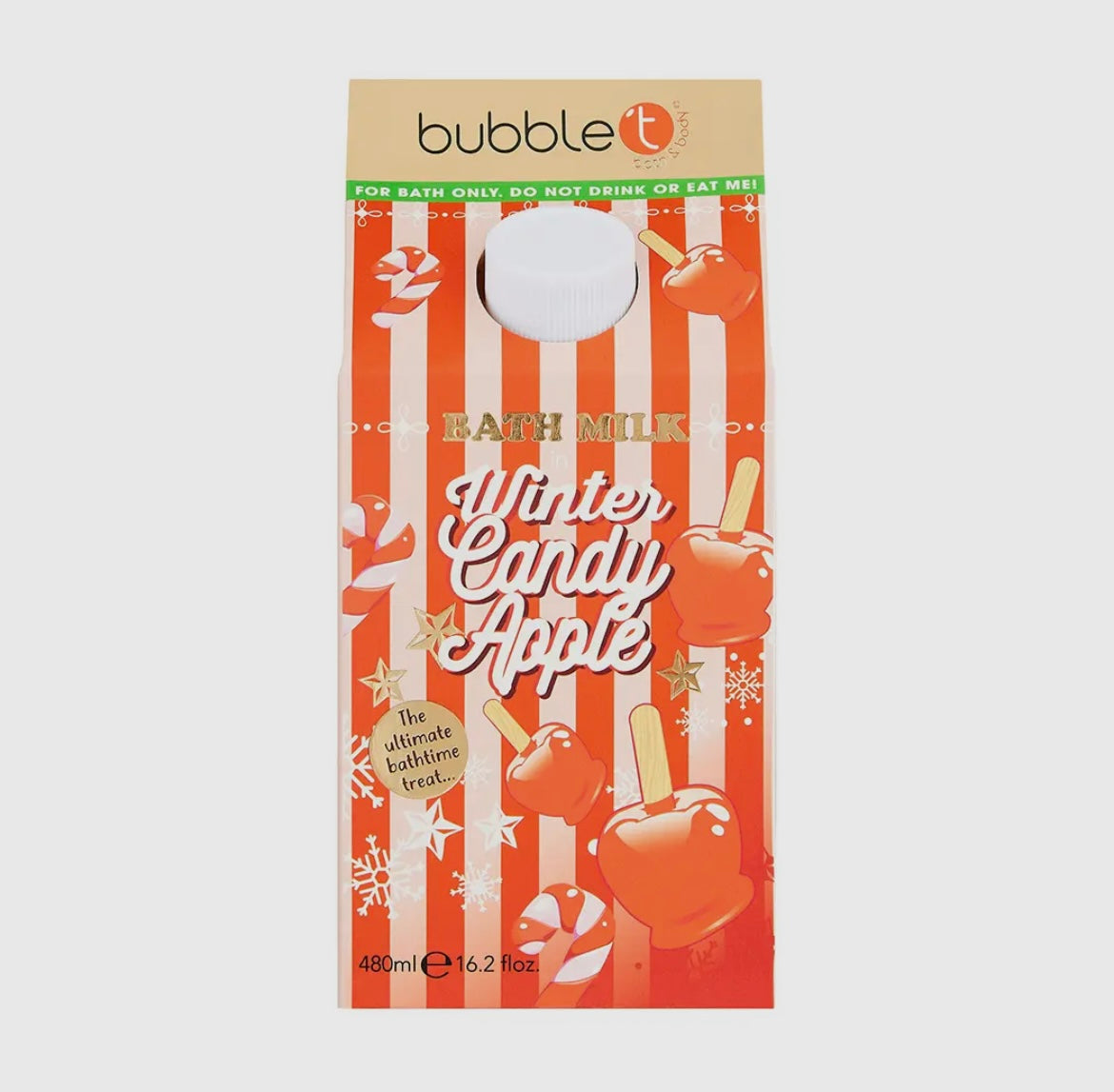 Pretty Perfect Winter Candy Apple Bath Milk