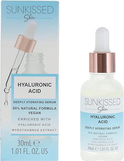 Pretty Perfect Sunkissed Skin Hyaluronic Acid Face Serum