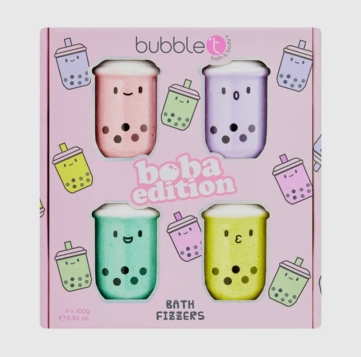 Pretty Perfect Bubble Tea Bath Bomb Gift Set