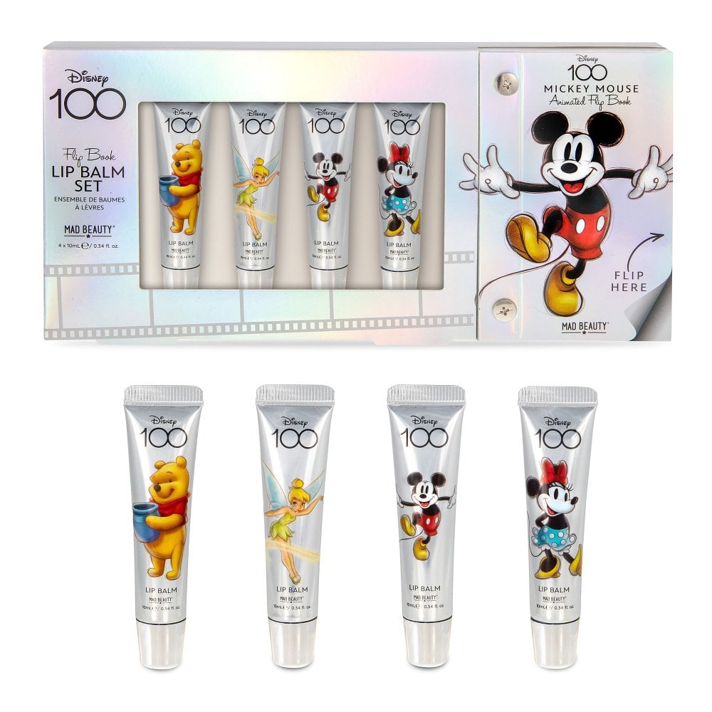 Disney 100 4pc Lip Balm Set