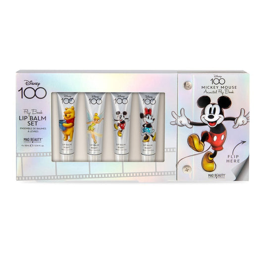 Disney 100 4pc Lip Balm Set